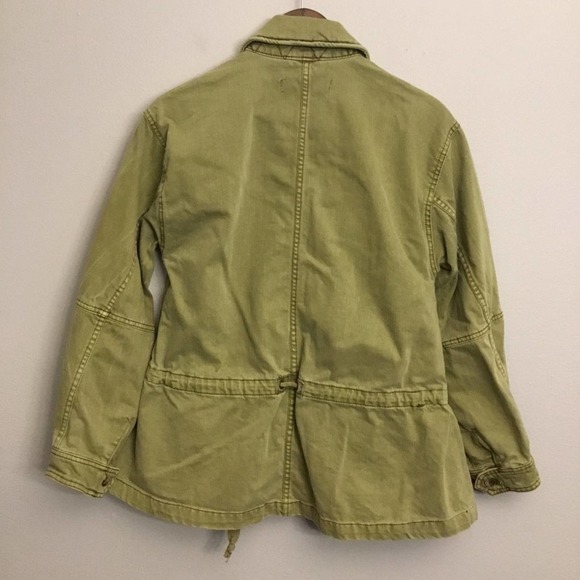 Free People Seize The Day Military Oversized Jacket Size XS - Picture 4 of 14